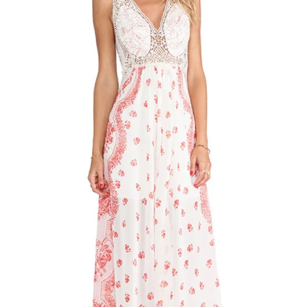Free People Victorian Love Dress in Magnolia Combo